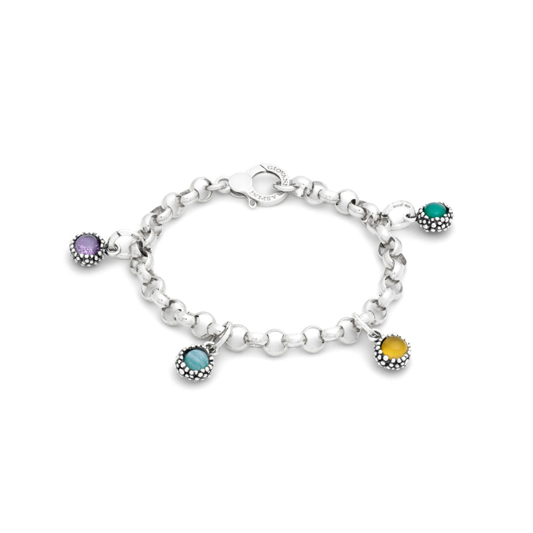 Giovanni Raspini Stone Garden Bracelet silver X01707