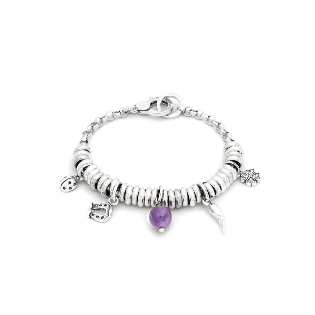 Giovanni Raspini Fortuna Amica silver bracelet X01714