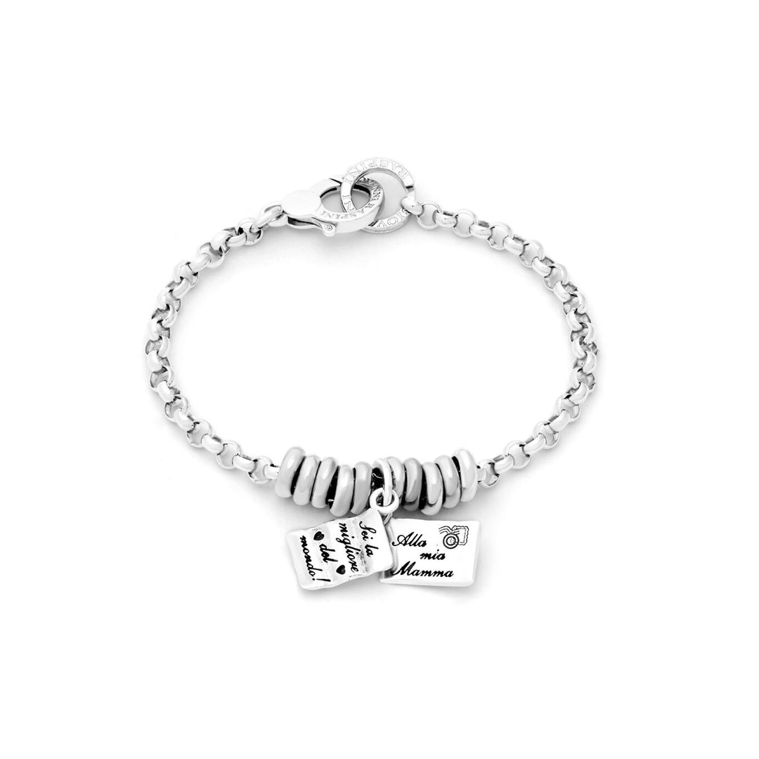 Giovanni Raspini Silver Mum Letter Bracelet X01739
