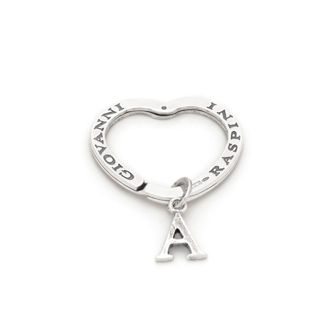 Giovanni Raspini Key ring letter A silver X01751
