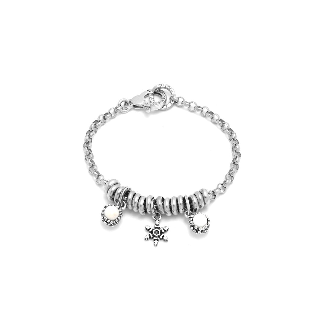 Giovanni Raspini Silver Snowflake Bracelet X01817