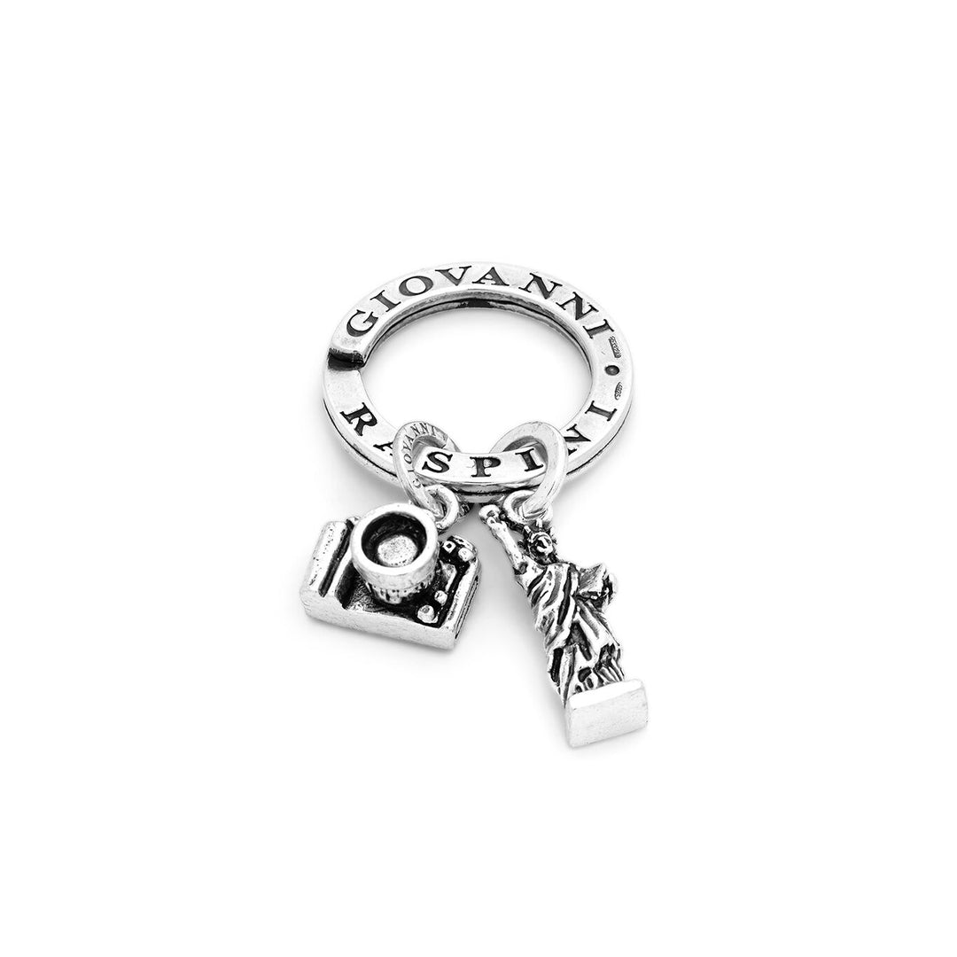 Giovanni Raspini Key ring New York silver X01821