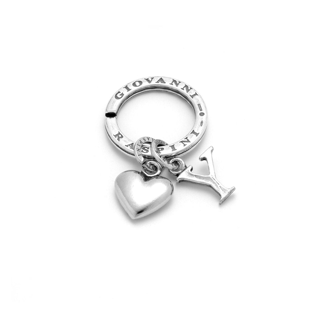 Giovanni Raspini Keyring Heart and Letter Y 1847