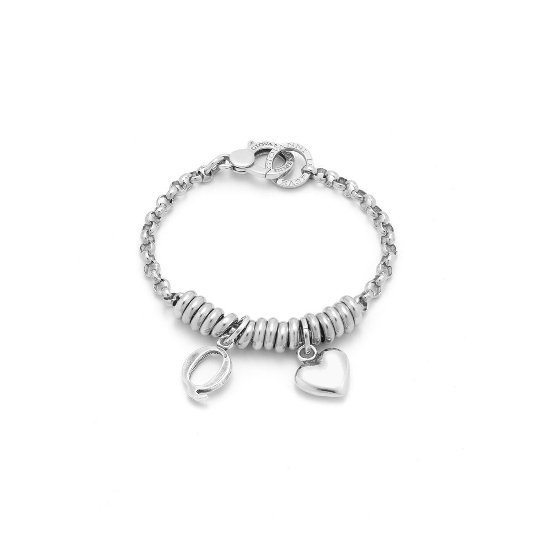Giovanni Raspini Heart and Letter Q Bracelet 1881