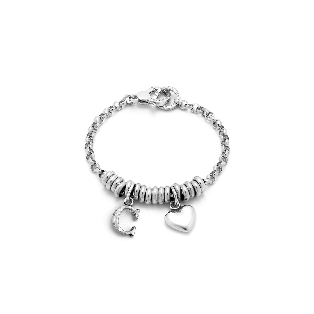 Giovanni Raspini Heart and Letter C Bracelet 1895