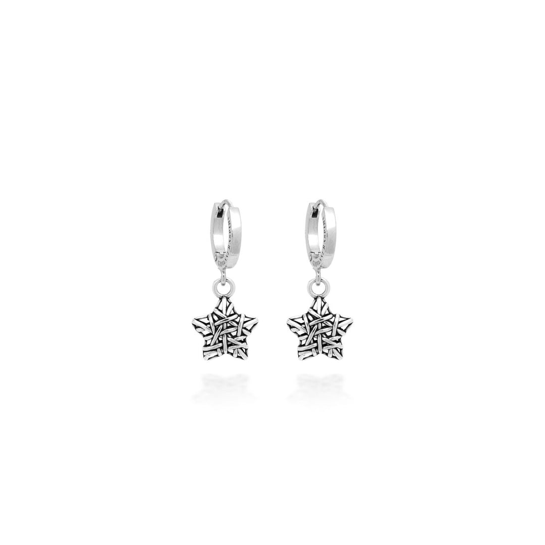 Giovanni Raspini Huggie Stella Intrecci Earrings 1899