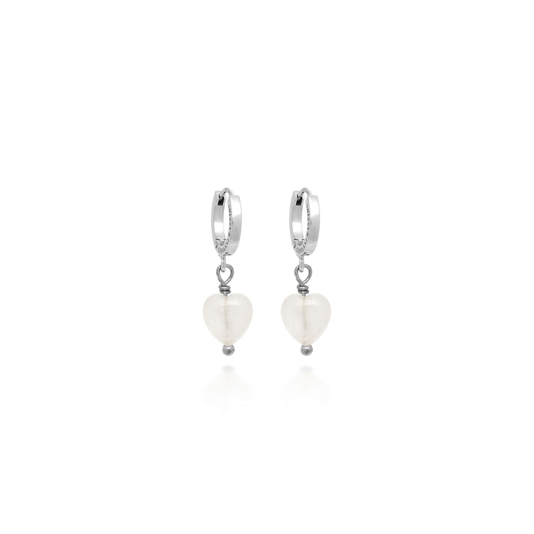 Giovanni Raspini Rock Crystal Huggie Earrings 1907
