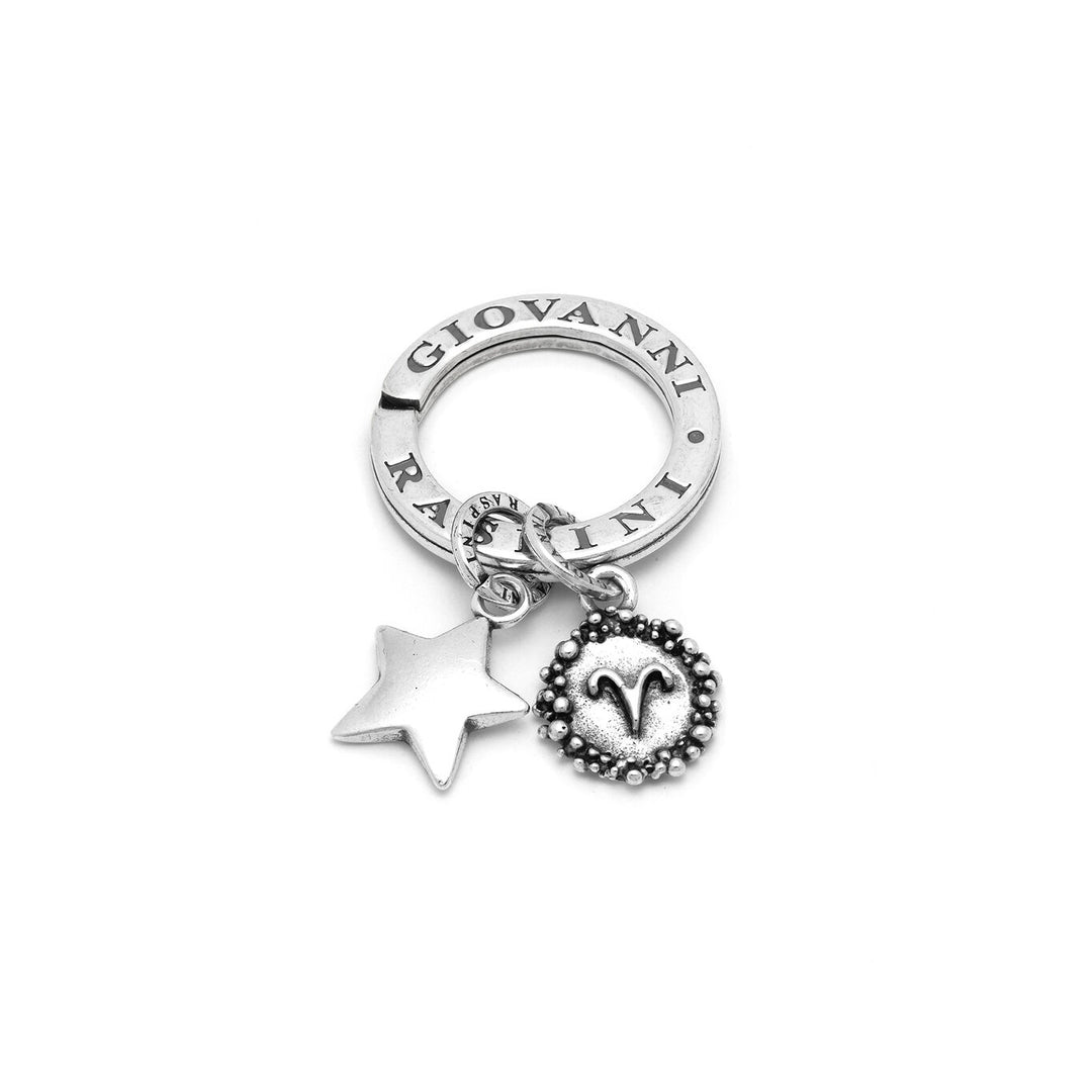 Giovanni Raspini Silver Aries key ring X01935