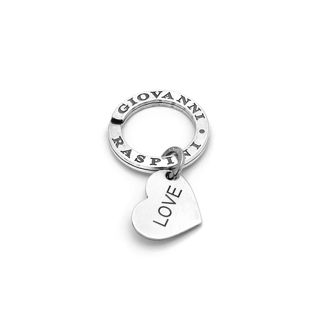 Giovanni Raspini Love key ring silver X01975