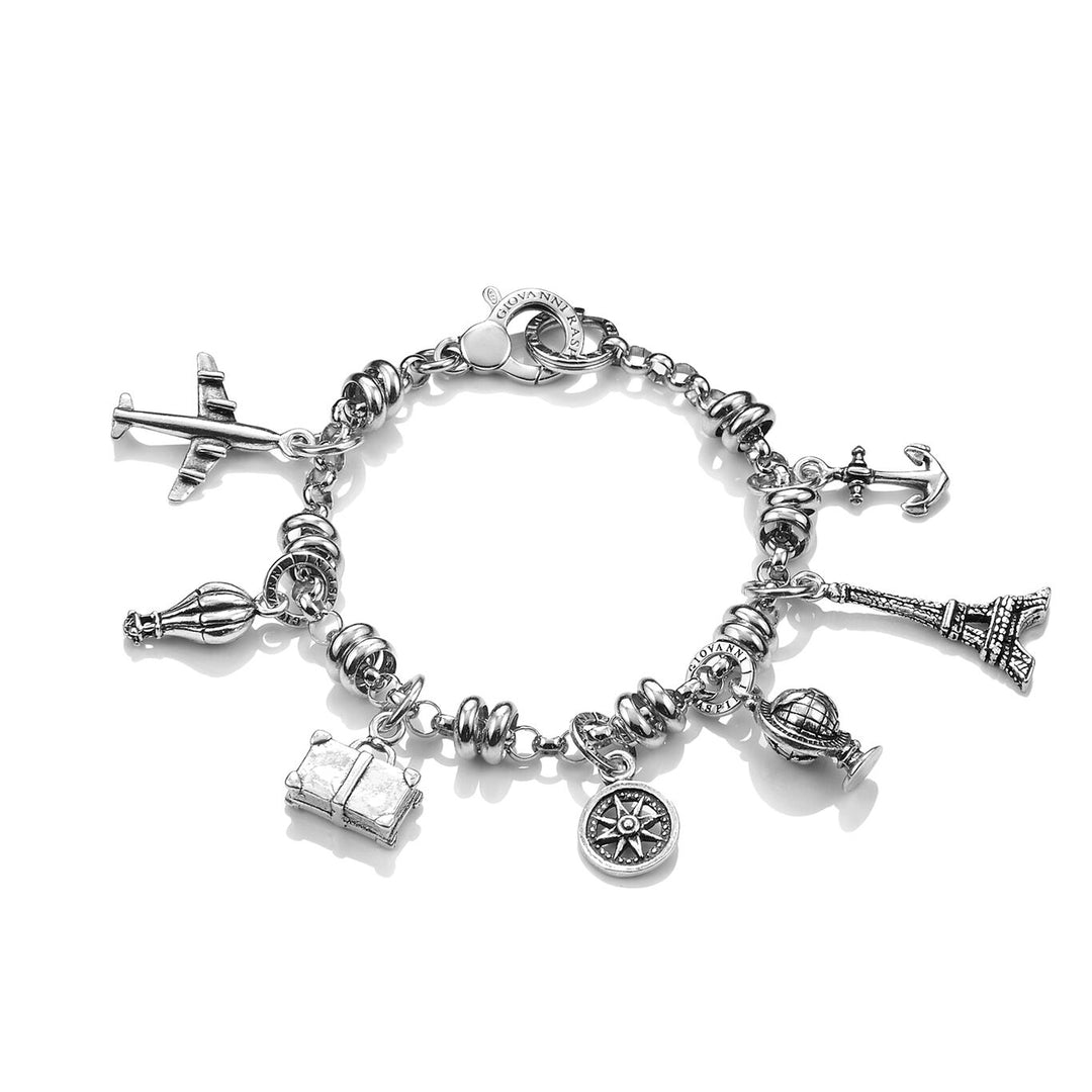 Giovanni Raspini Around The World bracelet silver X01977