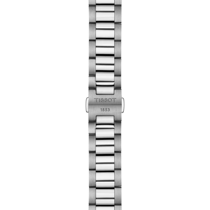 Tissot घड़ी पीआर 100 40mm ग्रीन क्वार्ट्ज स्टील T150.410.11.091.00