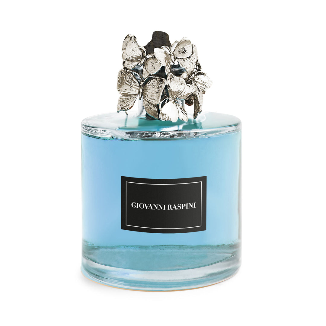 Giovanni Raspini Farfalle Diffuser - Vento di Mare ambient fragrance with white bronze decoration - XB0101
