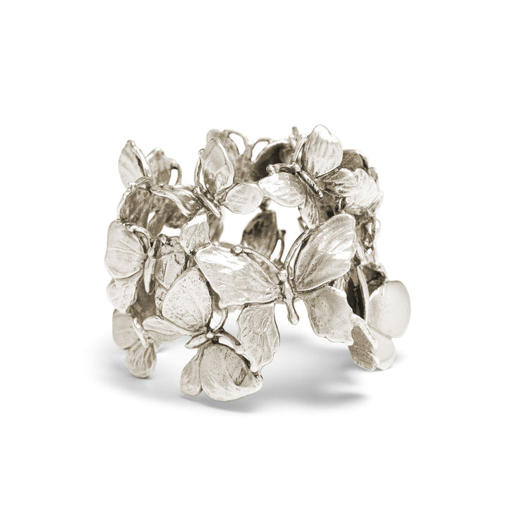 Giovanni Raspini Farfalle Diffuser - Vento di Mare ambient fragrance with white bronze decoration - XB0101