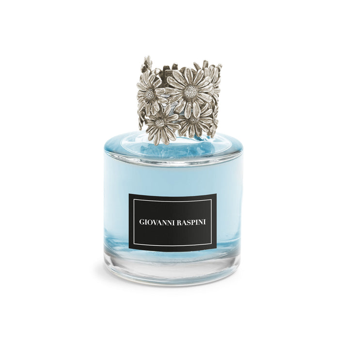 Giovanni Raspini Margherite Diffuser - Vento di Mare home fragrance with white bronze decoration - XB0113