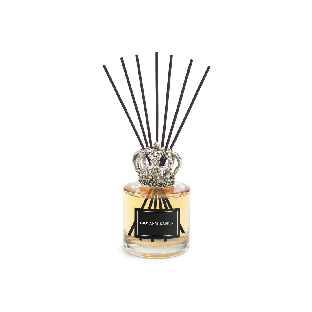 Giovanni Raspini Queen Diffuser - Iris Dust home fragrance with white bronze decoration - XB0127