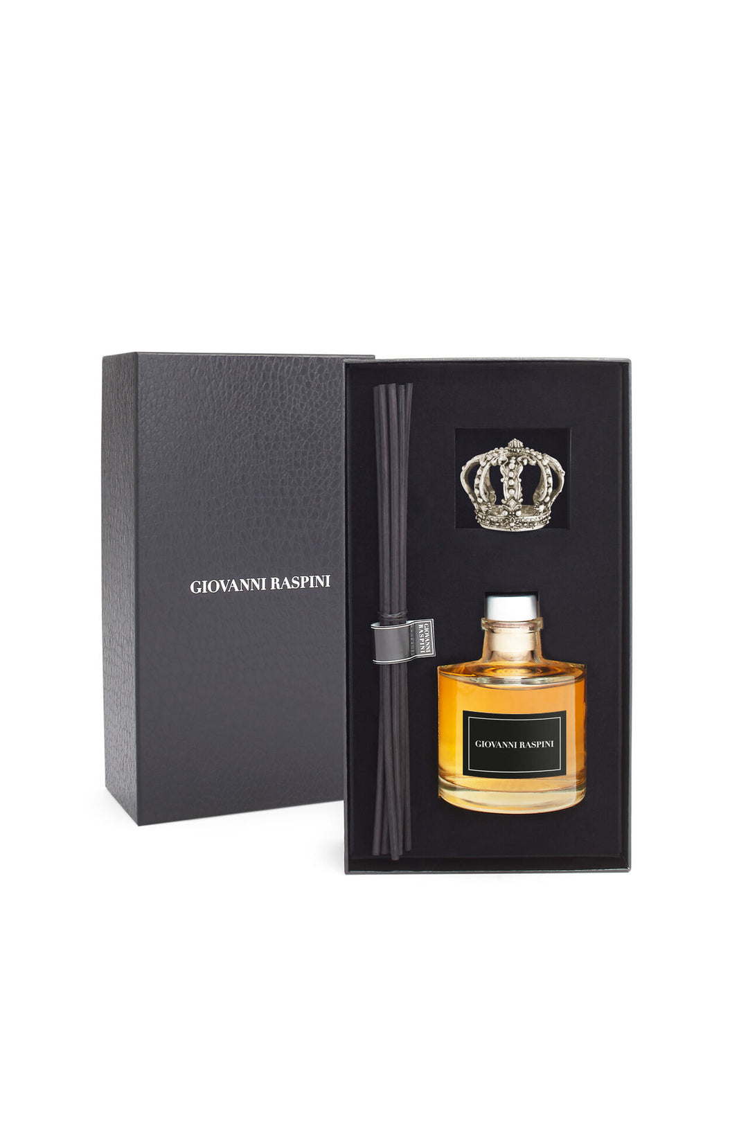 Giovanni Raspini Queen Diffuser - Iris Dust home fragrance with white bronze decoration - XB0127