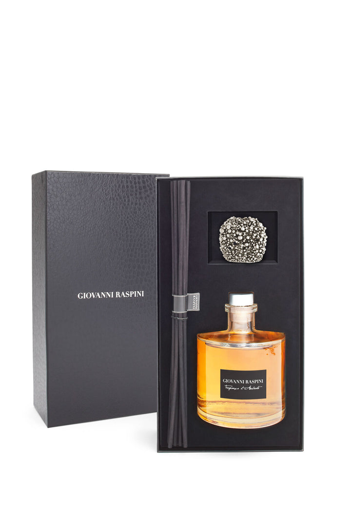 Giovanni Raspini Perlage Diffuser - Iris Dust home fragrance with white bronze decoration - XB0142
