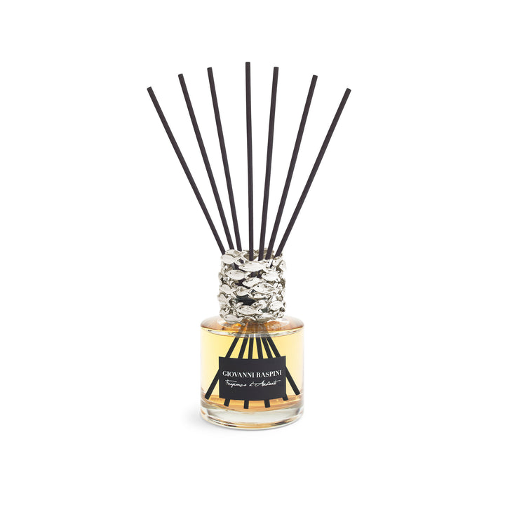 Giovanni Raspini Sardine Diffuser - Iris Dust home fragrance with white bronze decoration - XB0148