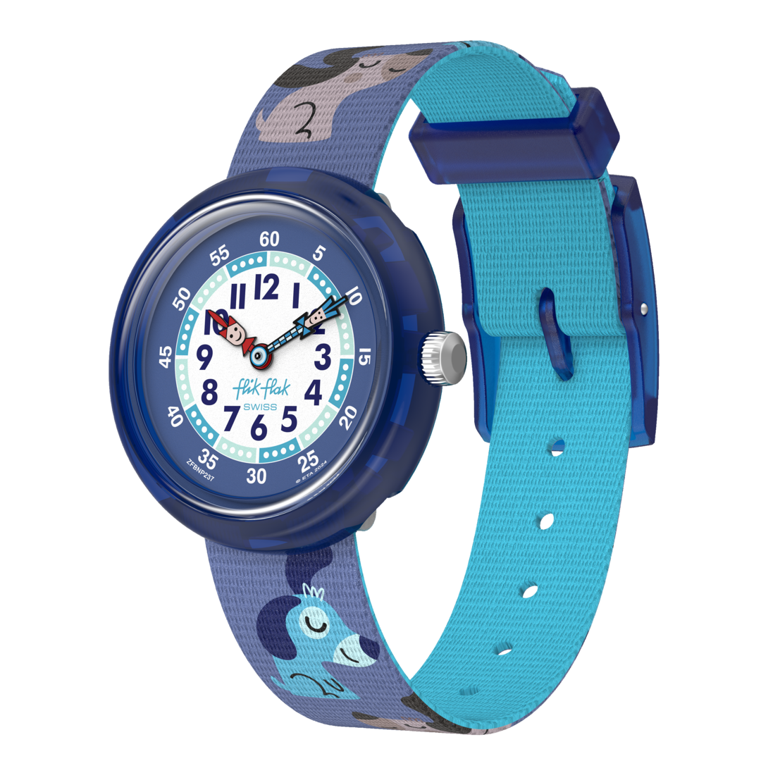 Flik Flak Cutie Puppy Friends Fur-Ever 32mm Fbnp237 watch