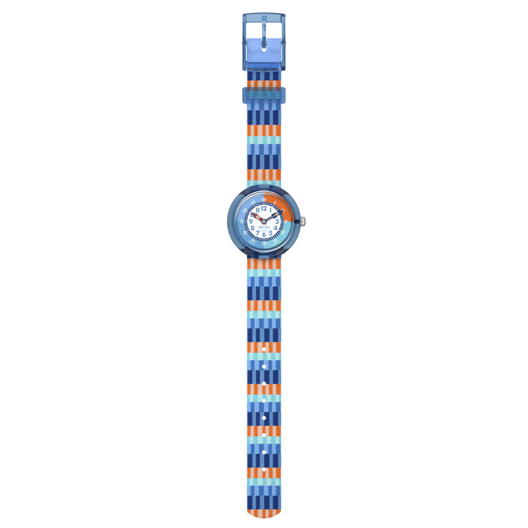 Flik Flak watch STRIPY STRIPES Story Time 32mm FBNP243