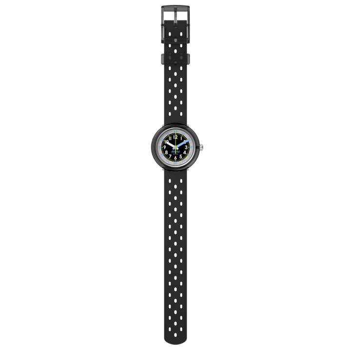 Flik Flak Fizz Watch in Uaireanta Bubby Duibhe 32mm FCNP001