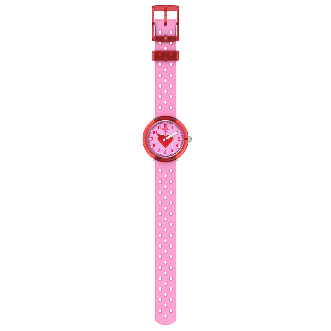 Flik Flak Fizz watch in Pink Bubby Hours 32mm fcnp004