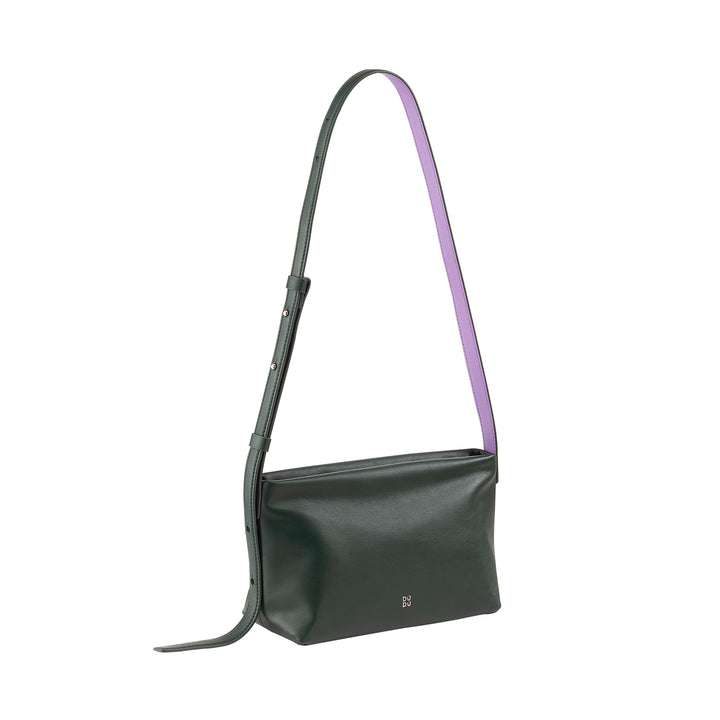 DUDU BRAKE BROW SMALL WOMAN IN SOFT LEATHER, Shoulder bag, zip closure, Elegant Sera Bags Fashion City Fashion