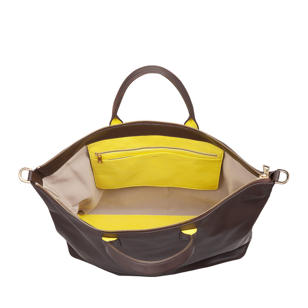 DUDU Large Soft Leather Women&