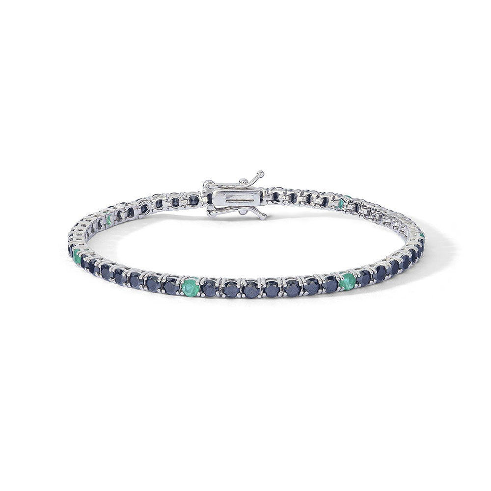 Comete Silver Tennis Bracelet 925 Zirconi Ubr 1252 m20