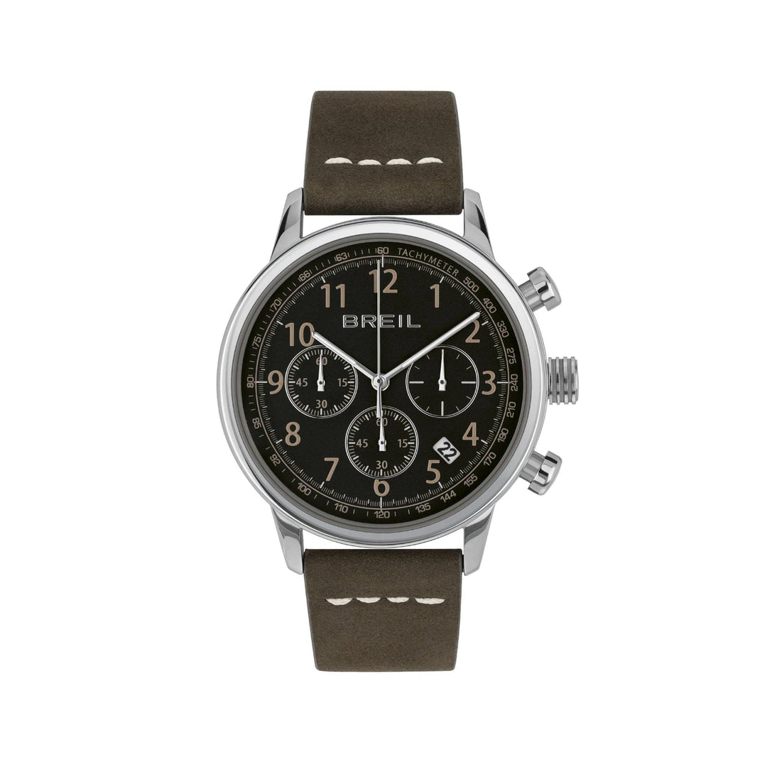 Breil watch Outrider 41mm black quartz steel TW2060 - Capodagli 1937