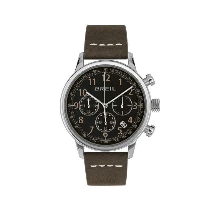 Breil watch Outrider 41mm black quartz steel TW2060 - Capodagli 1937