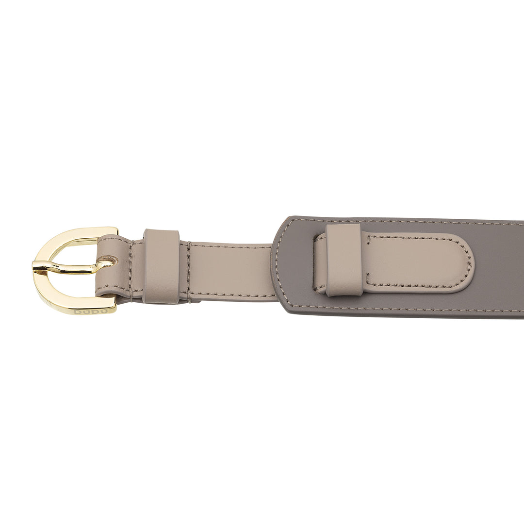 Dudu leather belt women made in Italy, h 40mm, with metal buckle, 4cm width, elegant belt per dress, trousers