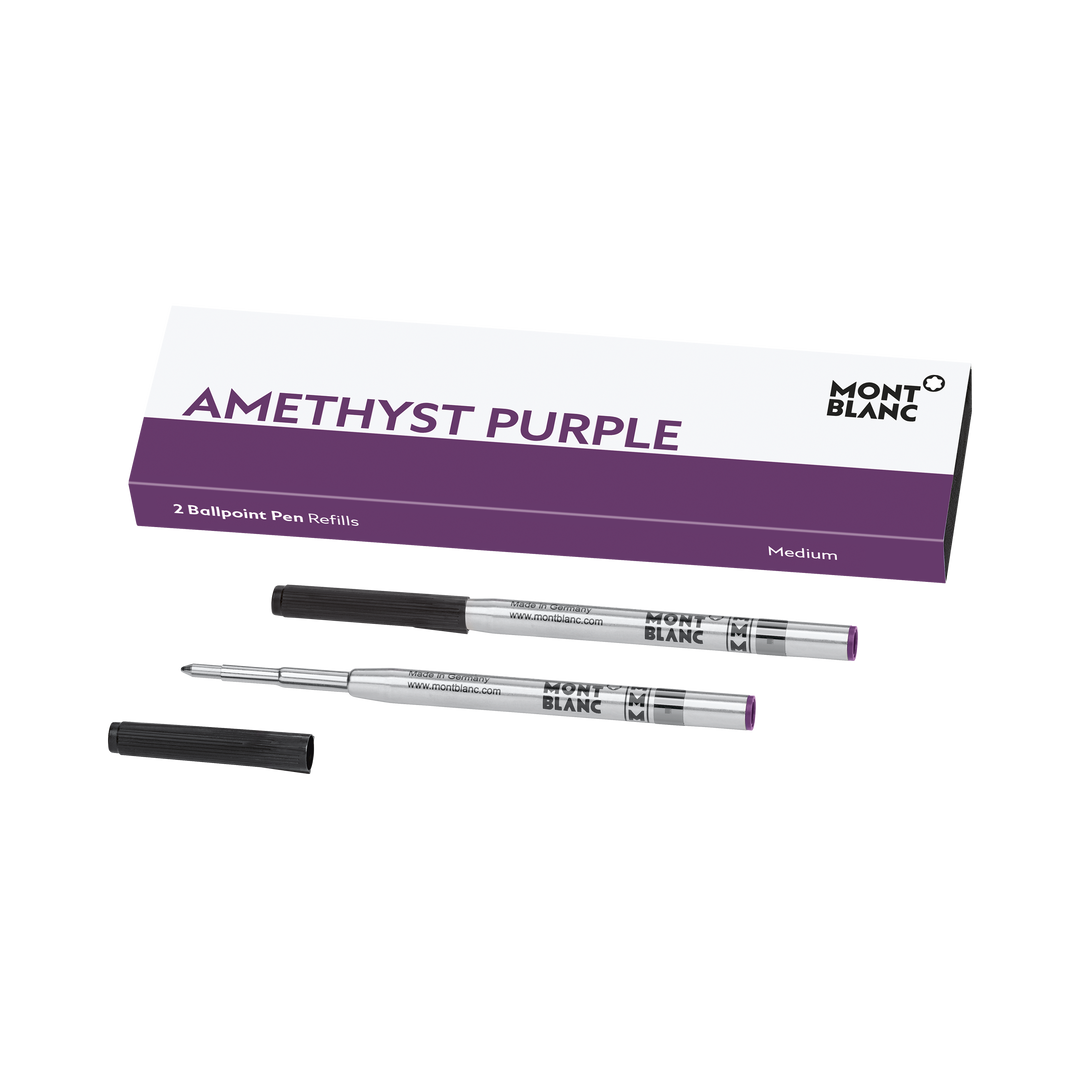 Montblanc 2 Refill for ballpoint pen of sphere average purple color Amethyst Purple 128218