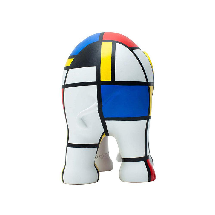 Elephant Parade elefante Hommage to Mondriaan 10cm HOMMAGE TO MONDRIAAN 10 - Capodagli 1937