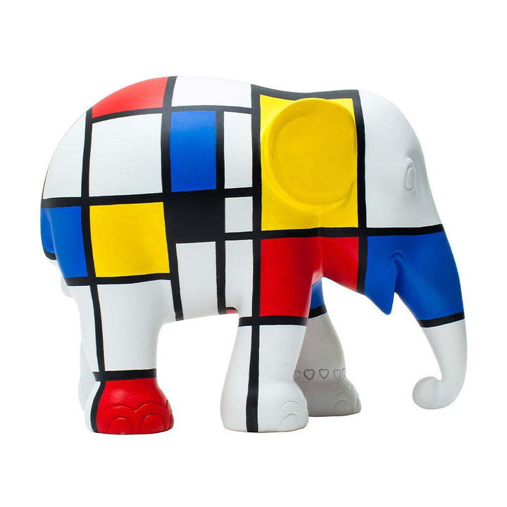 Elephant Parade elephant Hommage to Mondriaan 15cm Limited Edition 3000 HOMMAGE TO MONDRIAAN 15