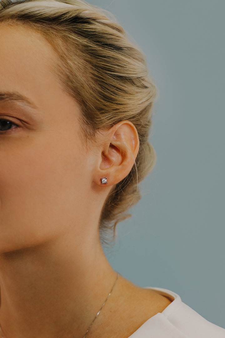 Comete Earrings Diamond light points in Gold and Diamonds ORB1008