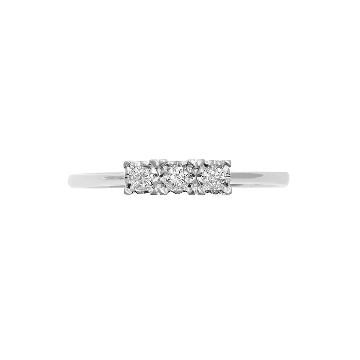 Comete Trilogy Ring in Gold and Diamonds ANB2642