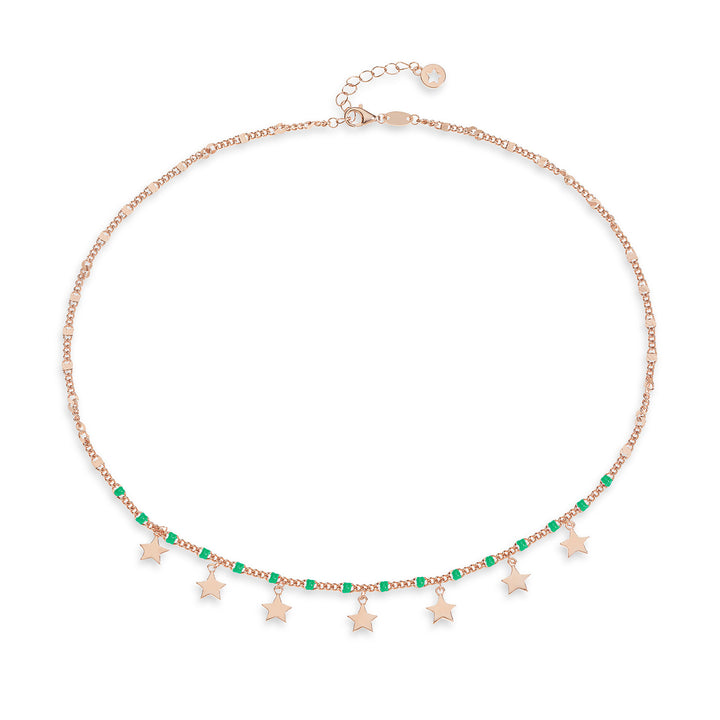 Comete Silver Star Necklace GLA253
