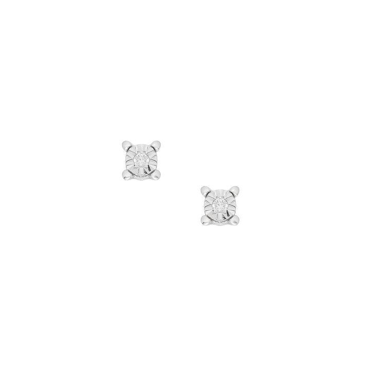 Comete Earrings in 375‰ Gold with White Diamonds KORB1002