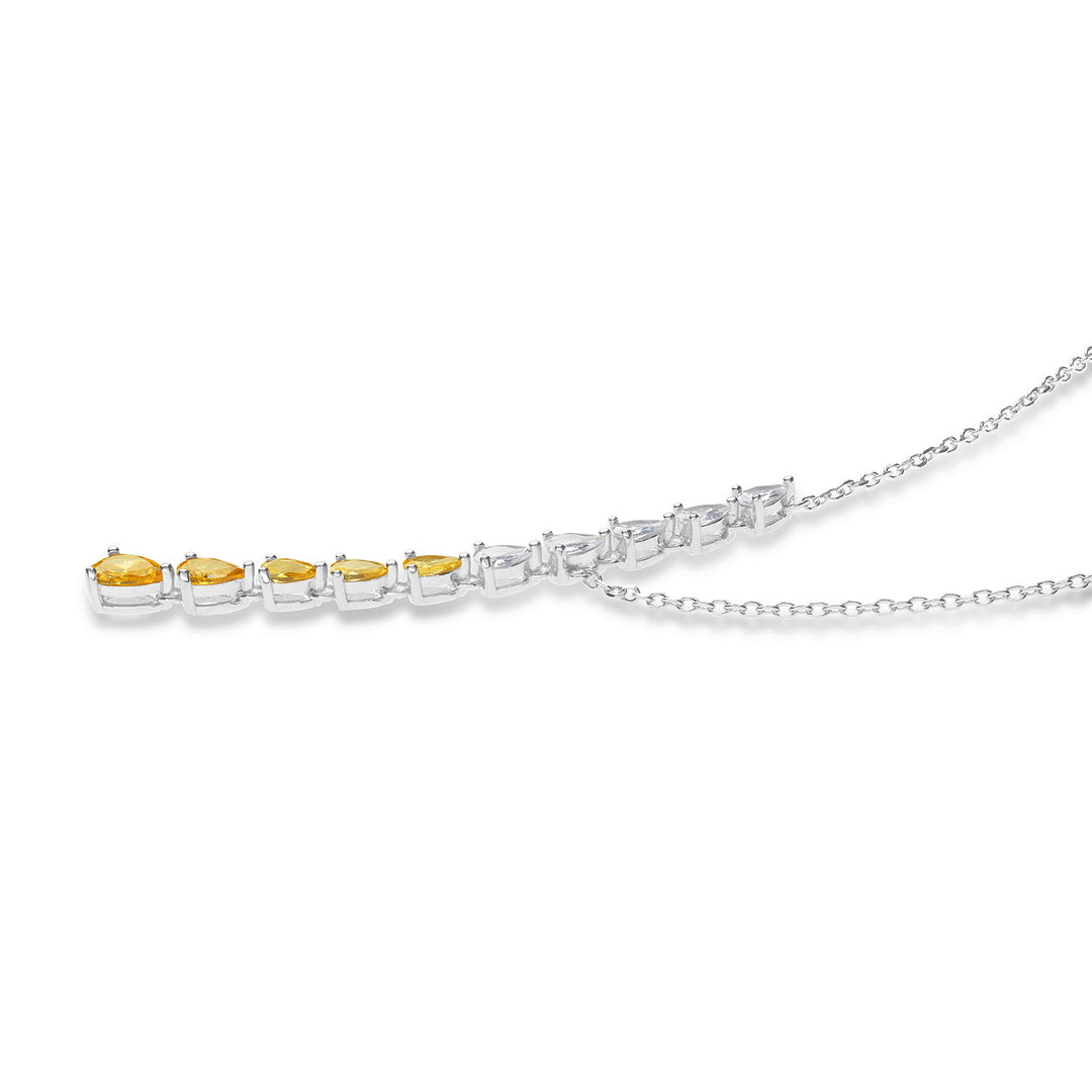 Comete Necklace tennis drops degradé GLA242