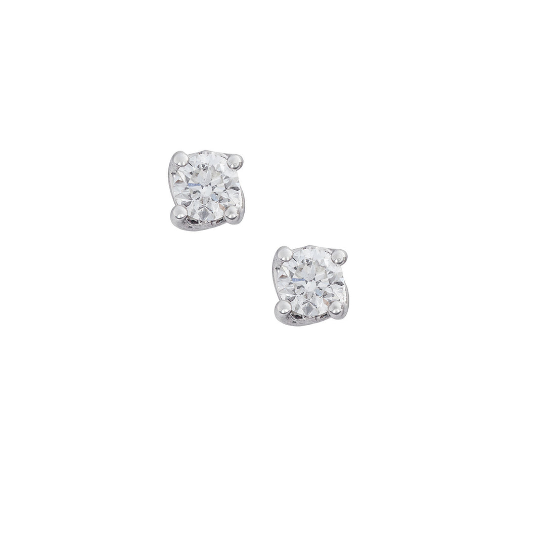 Comete Earrings in 750‰ Gold and White Diamond ORB1141