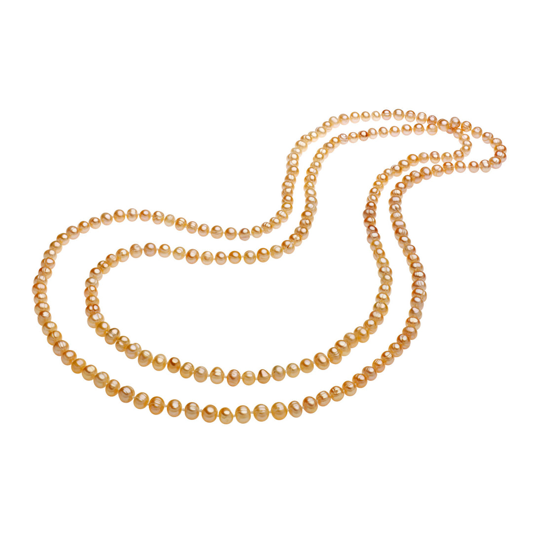 Comete Pearl String Necklace 160 cm FWQ248