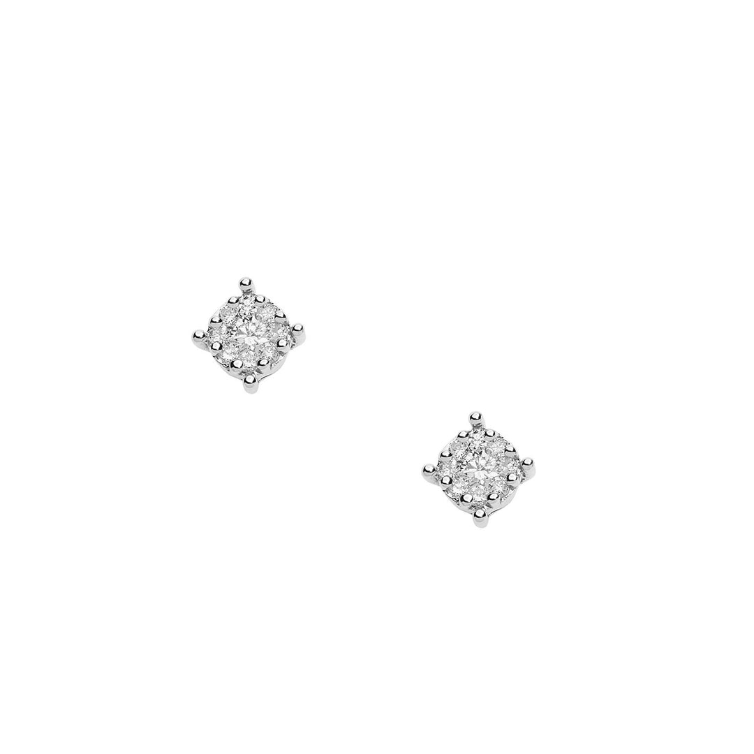 Comete Earrings in Rose Gold with Diamonds ORB1064