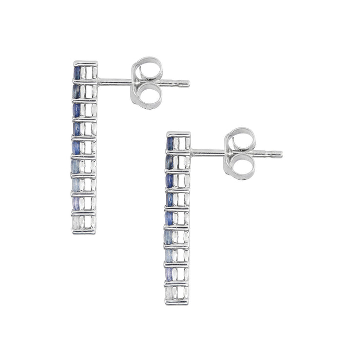 Comete Earrings in 750‰ Gold. Gradé sapphires ORB1110