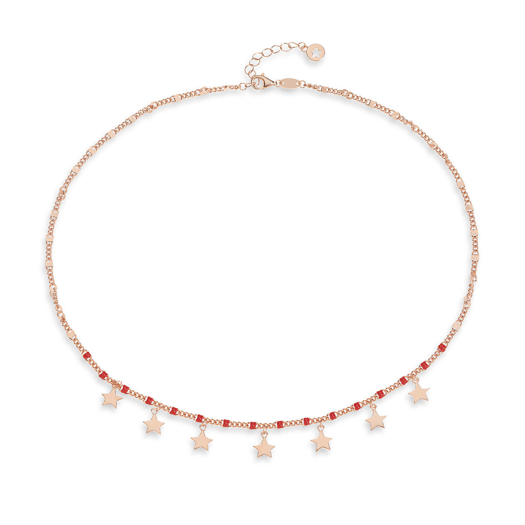 Comete Silver Star Necklace GLA251