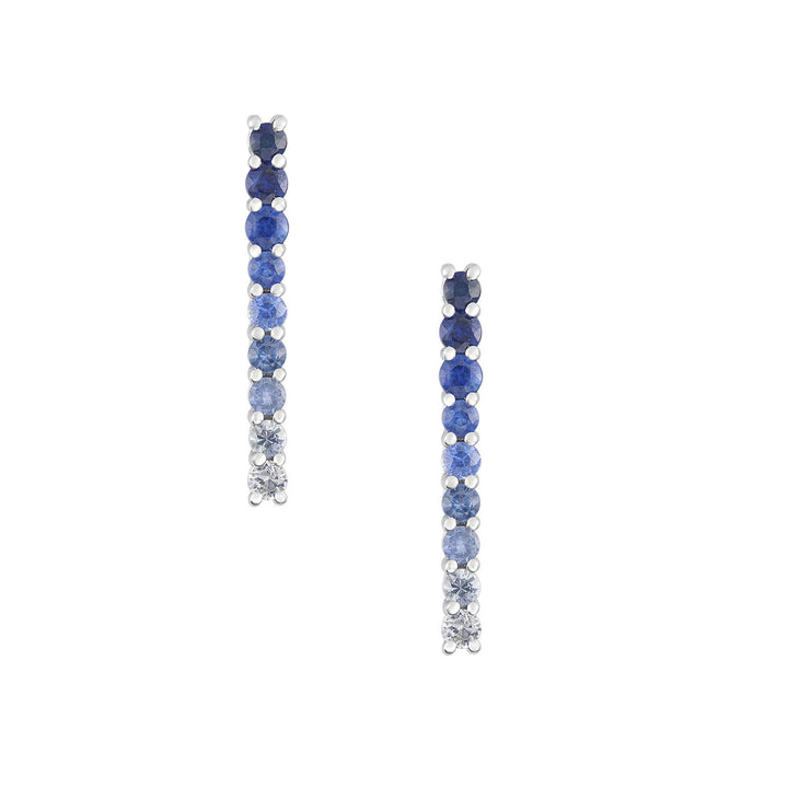 Comete Earrings in 750‰ Gold. Gradé sapphires ORB1110