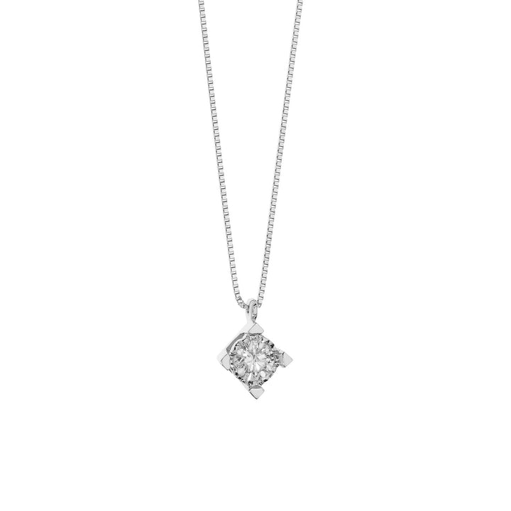 Comete Necklace Diamond light point in Gold and Diamond GLB1537G