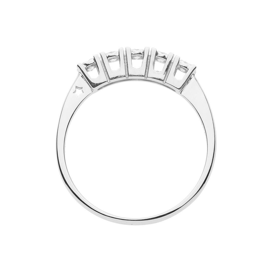 Comete Ring in white gold with Diamonds Moments ANB 2662