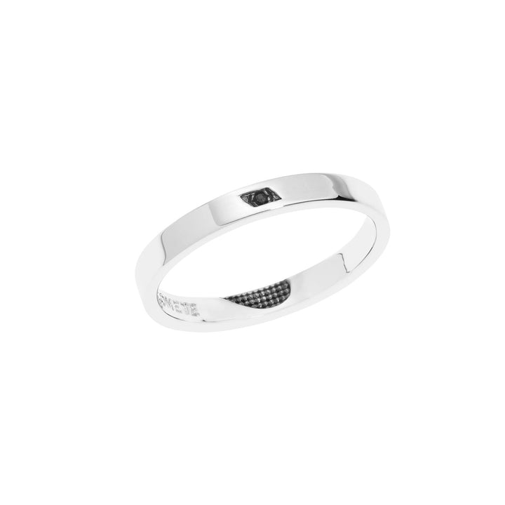 Comete Silver Ring Ring Internal Heart Man ANG111M26