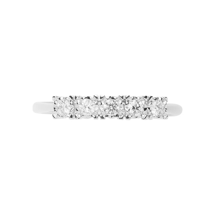 Comete Ring in white gold with Diamonds Moments ANB 2662